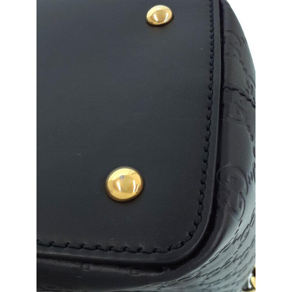 Gucci Guccissima Linea Fold Over Tote black leather - Picture 5 of 9